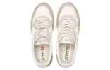 AUTRY Medalist Low Leather and Suede 'White Beige' AULM-LO01 sold by KicksCrew