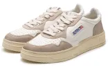 AUTRY Medalist Low Leather and Suede 'White Beige' AULM-LO01 sold by KicksCrew