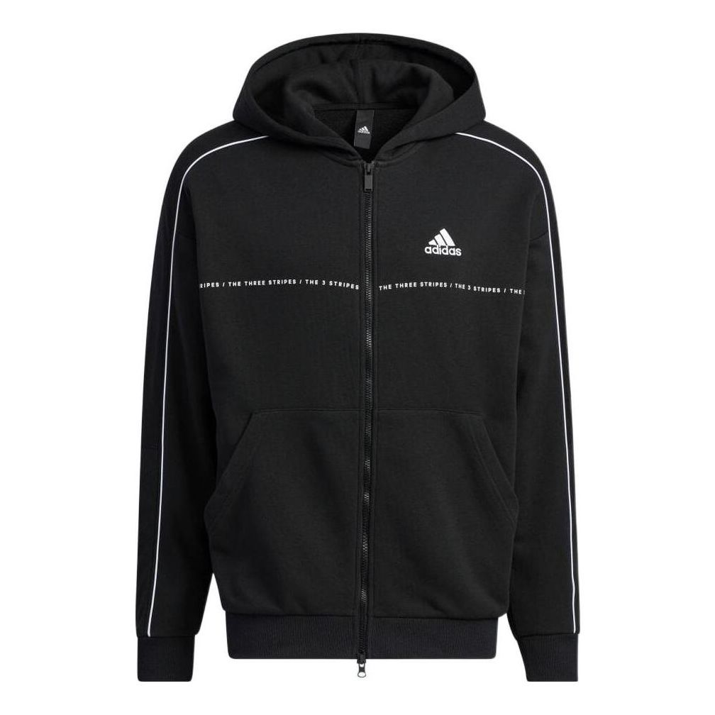 Adidas Word SWT Full-Zip Hoodie 'Black' IA9435 sold by KicksCrew