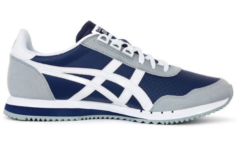 Onitsuka Tiger Dualio Shoes 'Navy Grey' 1183A508-400 sold by KicksCrew