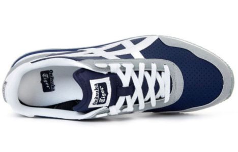 Onitsuka Tiger Dualio Shoes 'Navy Grey' 1183A508-400 sold by KicksCrew