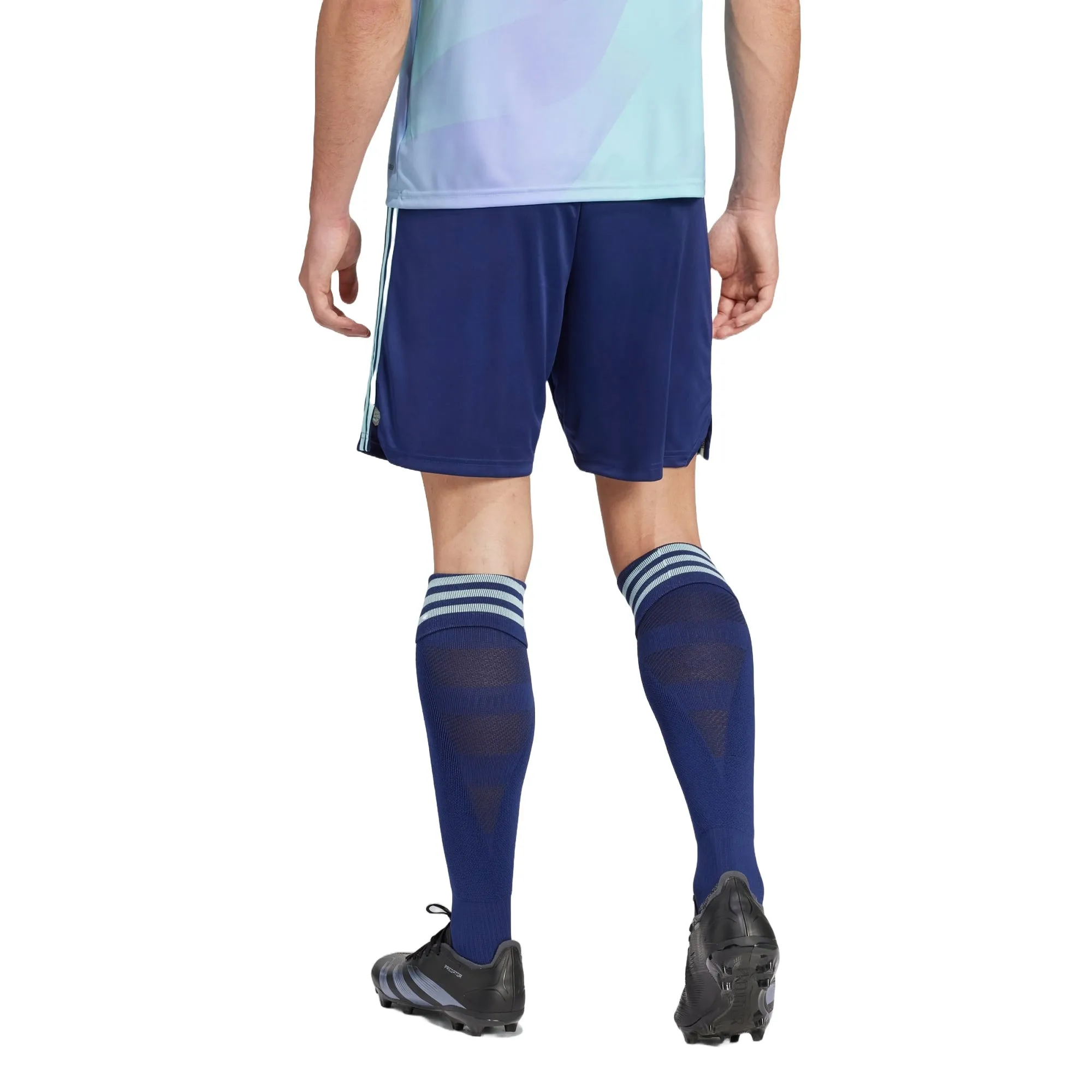 adidas Arsenal 24/25 Third Shorts 'Blue' IZ0111 sold by KicksCrew product image thumbnail 2