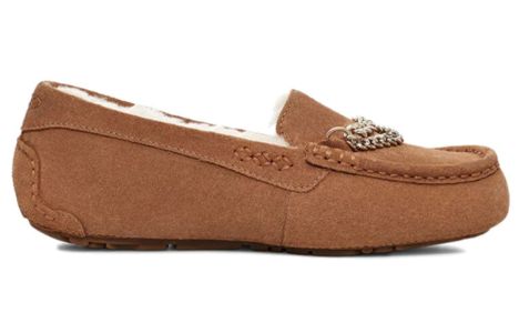 (WMNS) UGG Ansley Chain Loafer 'Chestnut' 1127330-CHE sold by KicksCrew