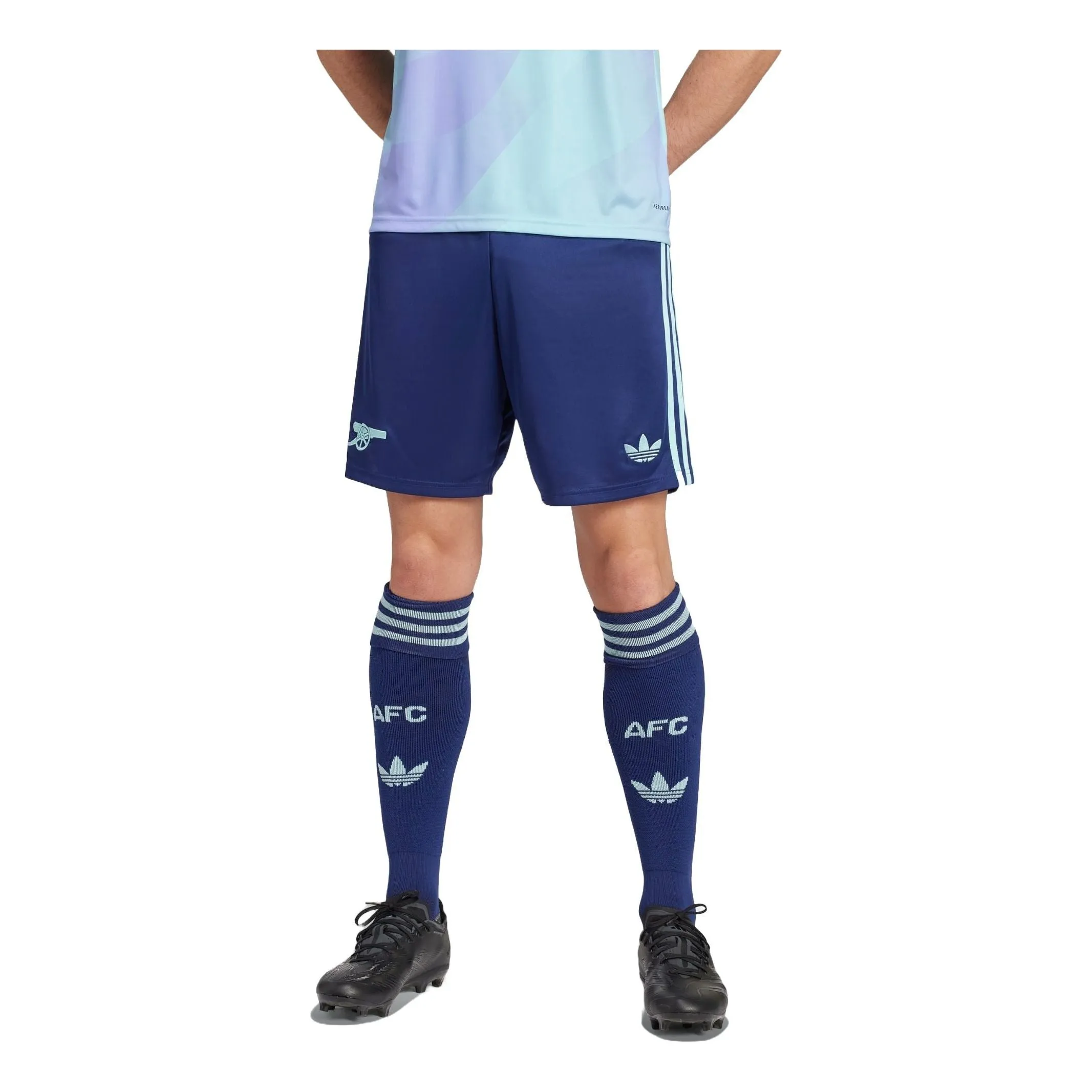 adidas Arsenal 24/25 Third Shorts 'Blue' IZ0111 sold by KicksCrew