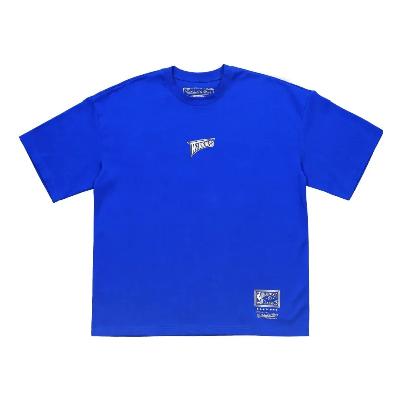 Mitchell & Ness x NBA Team T-shirt 'Golden State Warriors' MNJYSST230082-BLUE sold by KicksCrew