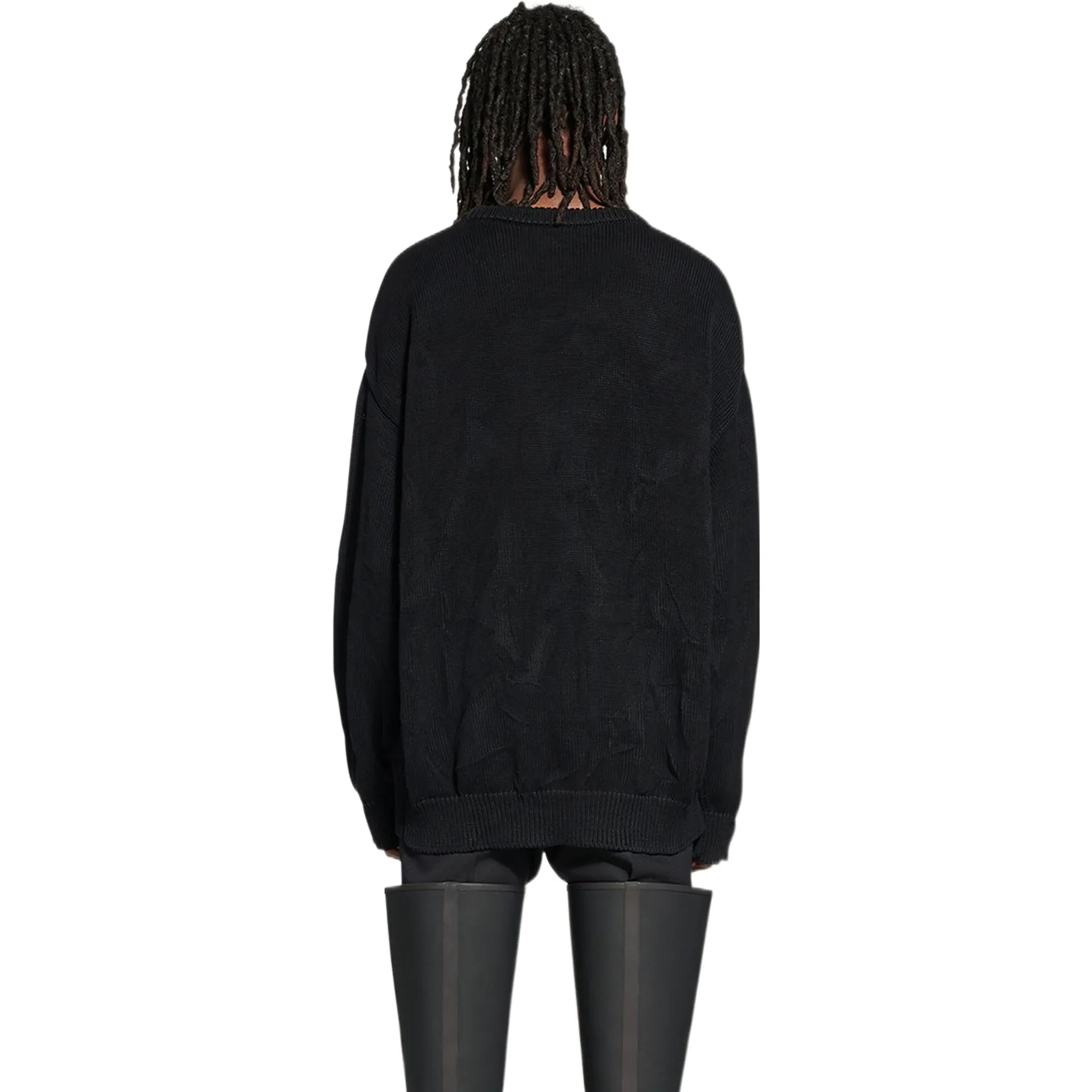 Balenciaga BB Paris Icon Sweater 'Black' 696226T32521000 sold by KicksCrew product image thumbnail 5