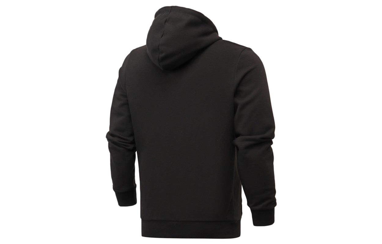 Puma Essentials Fleece Hoodie 'Black White' 531369-01 sold by KicksCrew product image thumbnail 2