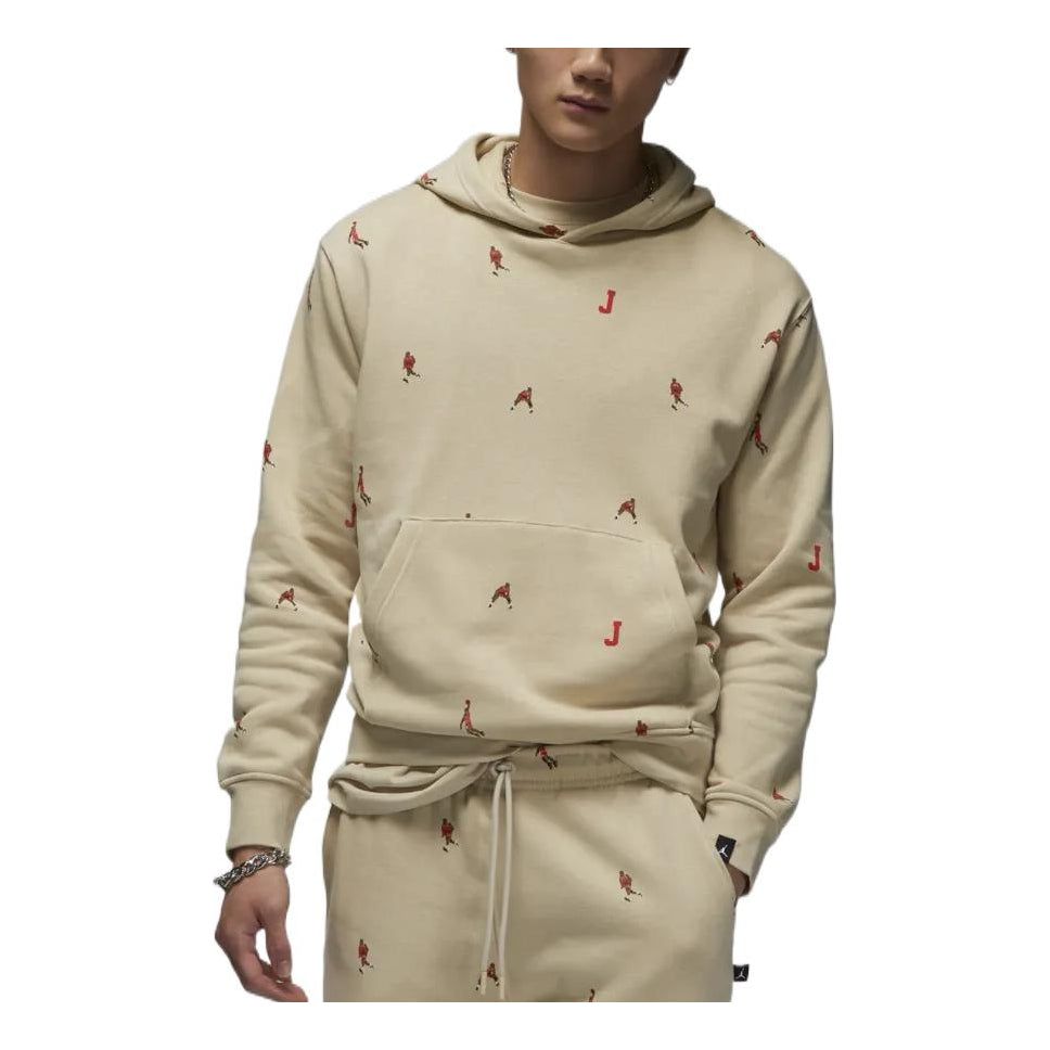 Air Jordan Holiday Jumpman Fleece Pullover Hoodie 'Tan' DV9393-206 sold by KicksCrew