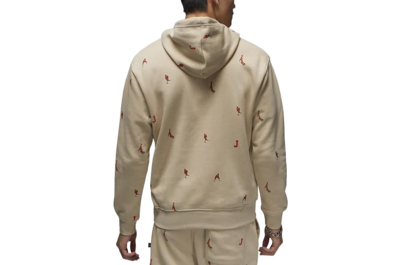 Air Jordan Holiday Jumpman Fleece Pullover Hoodie 'Tan' DV9393-206 sold by KicksCrew product image thumbnail 2