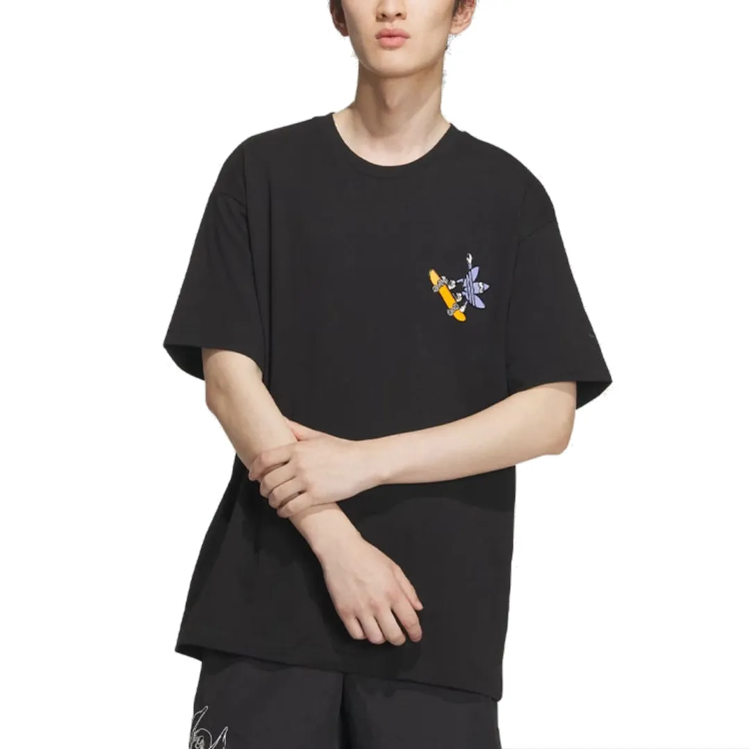 adidas Originals Tfl M1 Graphic T-Shirt 'Black' IN1044 sold by KicksCrew product image thumbnail 3