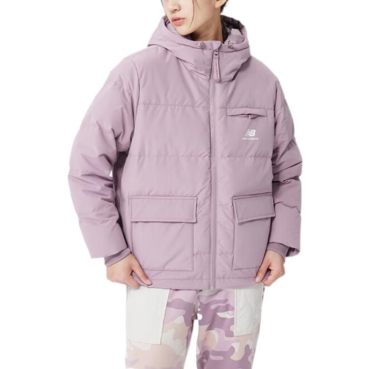 (WMNS) New Balance Classic Puffer Jacket 'Purple' AWJ23335-LCK sold by KicksCrew product image thumbnail 4