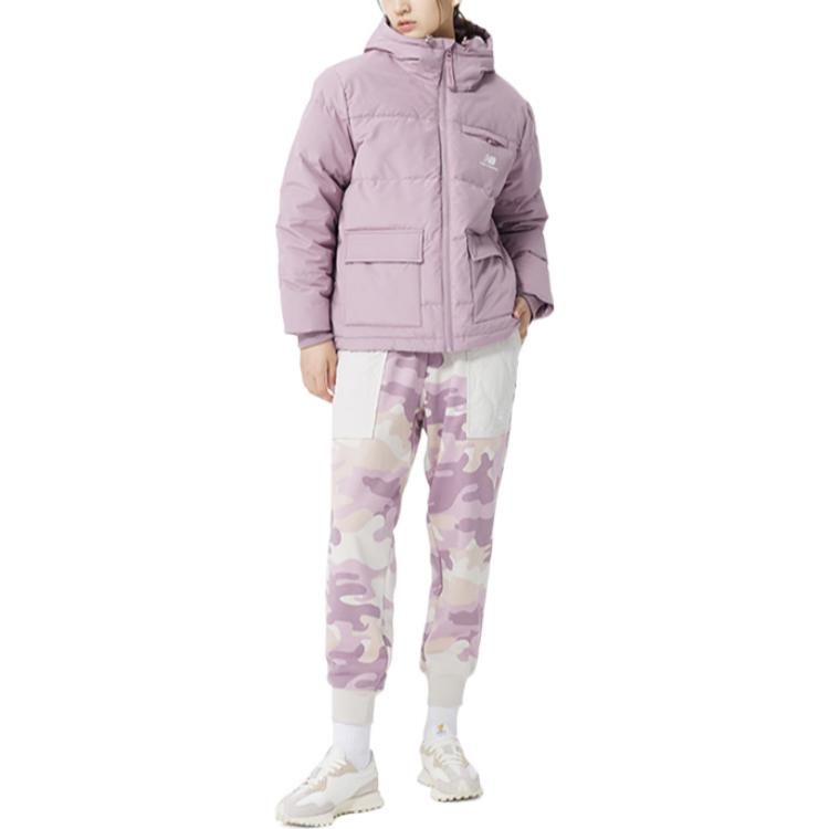 (WMNS) New Balance Classic Puffer Jacket 'Purple' AWJ23335-LCK sold by KicksCrew product image thumbnail 3