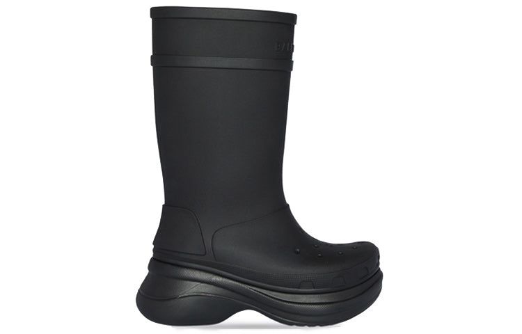 Crocs x Balenciaga Boots 'Black' 677384W1S8E1000 sold by KicksCrew product image thumbnail 3