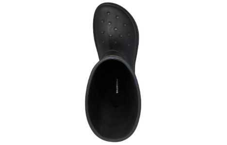 Crocs x Balenciaga Boots 'Black' 677384W1S8E1000 sold by KicksCrew