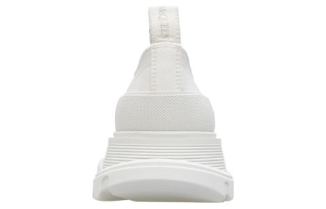 (WMNS) Alexander McQueen Tread Slick Low Lace Up 'White White' 611705W4MV29000 sold by KicksCrew