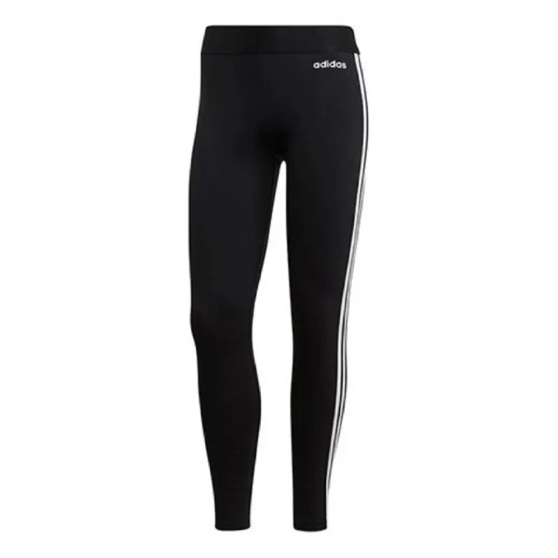 (WMNS) adidas Essentials 3-Stripes Tights Asia Sizing 'Black' DP2389 sold by KicksCrew