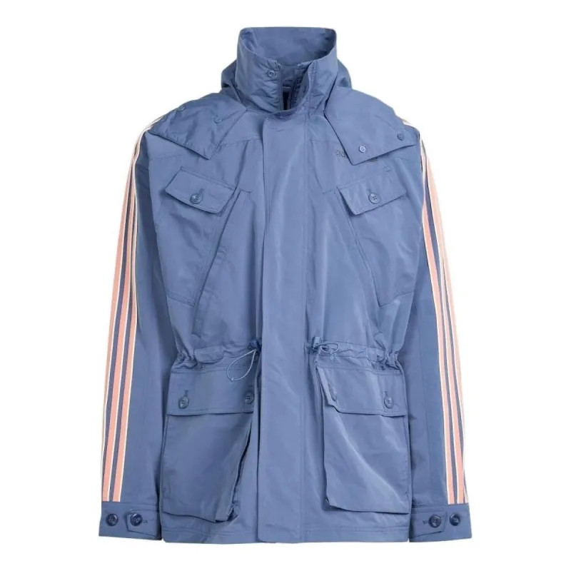 adidas Premium Windbreaker Jacket 'Teal Pink' IR9397 sold by KicksCrew