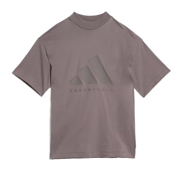 adidas Basketball T-Shirt 'Brown' IX1970 sold by KicksCrew