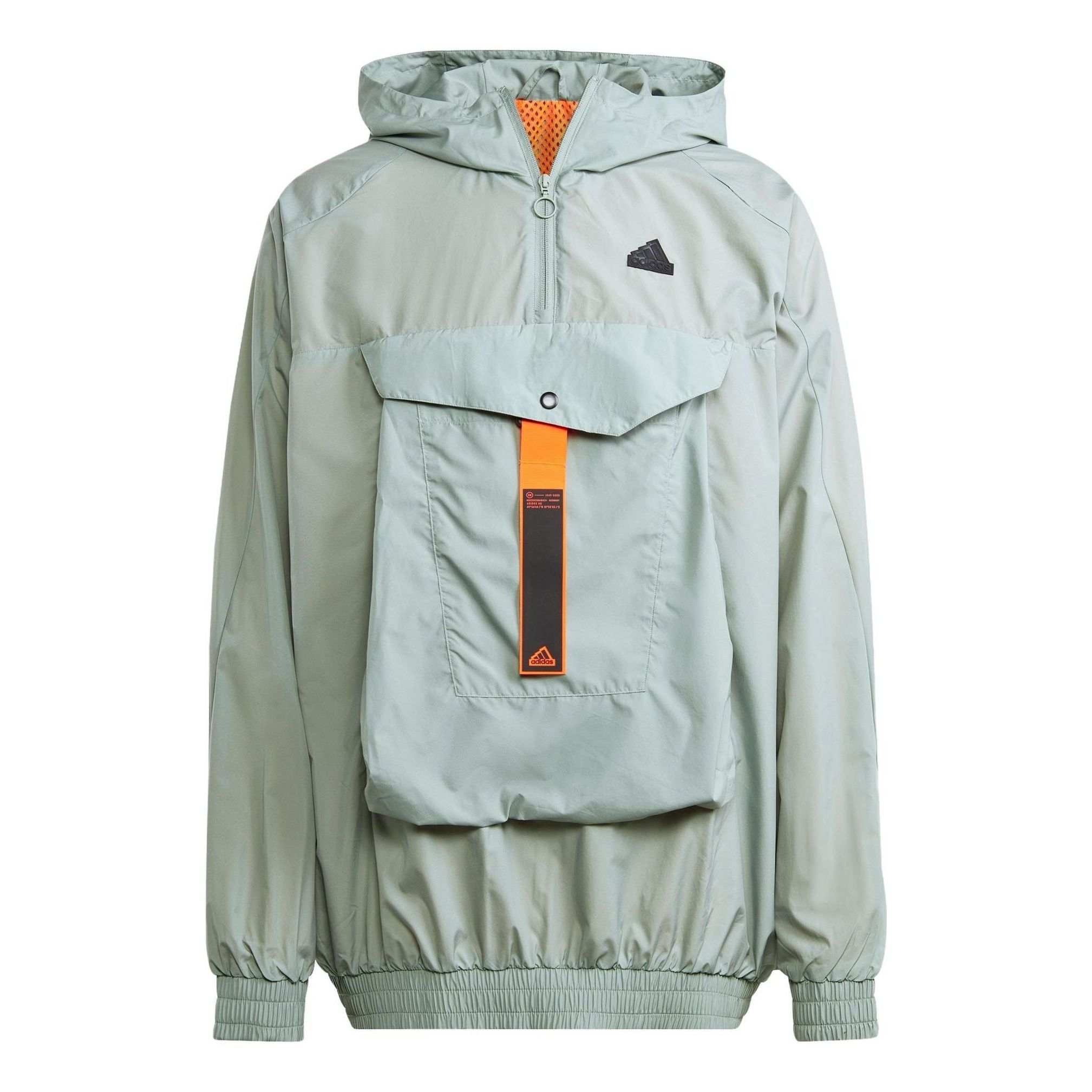 adidas City Escape Premium Windbreaker 'Silver Green' IC3725