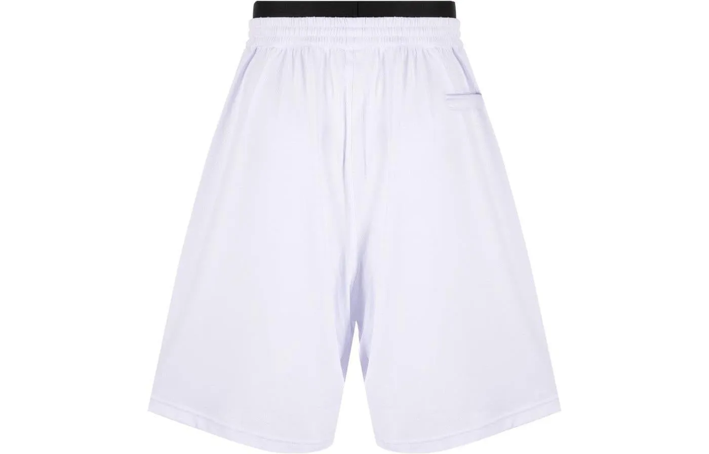 Balenciaga Technical-Mesh Jersey Swim Shorts 'White' 6983174C0B49000 sold by KicksCrew product image thumbnail 2