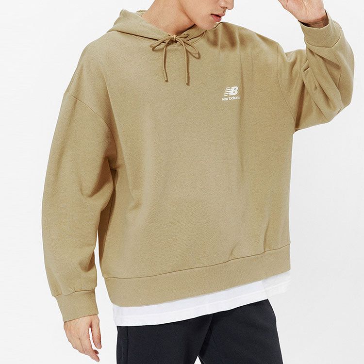 New Balance Logo Hoodie 'Khaki' AMT13341-HNA sold by KicksCrew product image thumbnail 4