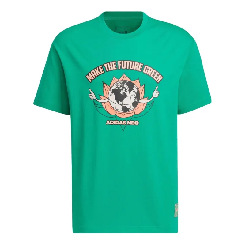 Adidas Neo City Escape T-Shirts 'Green' IA6849 sold by KicksCrew