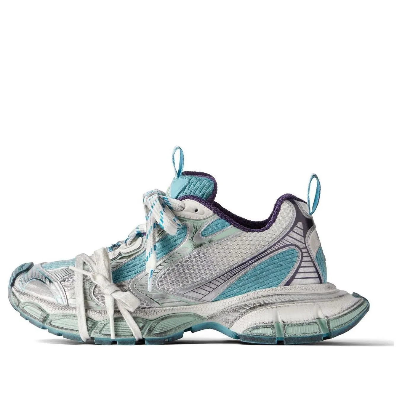 (WMNS) Balenciaga 3xl 'Light Blue White' 734731W3XL54095 sold by KicksCrew