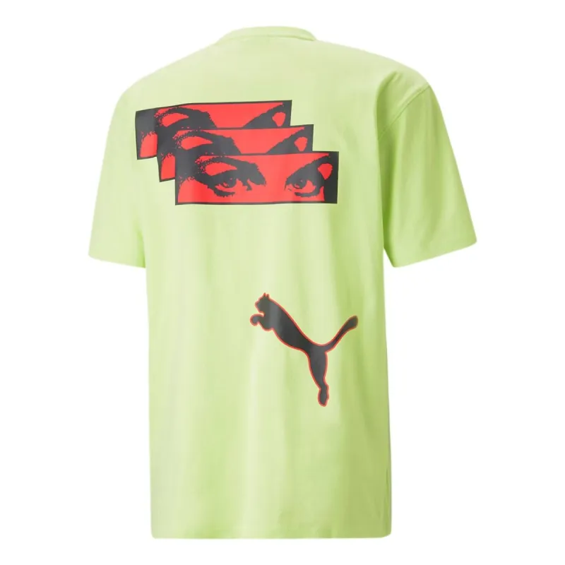 PUMA x P.A.M. Graphic T-shirt 'Green' 538810-39 sold by KicksCrew