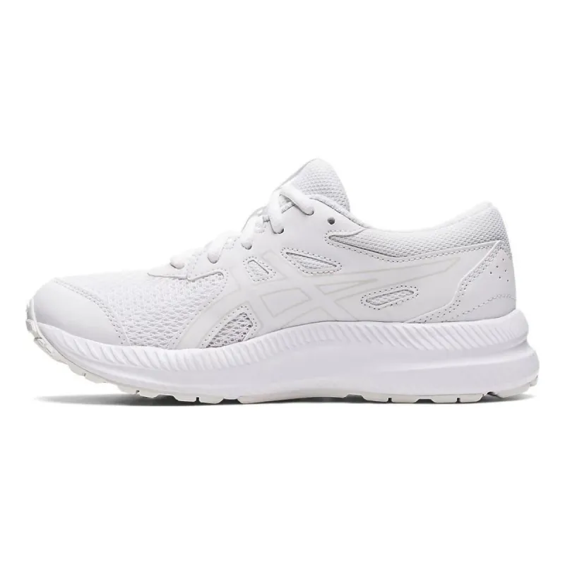 (GS) ASICS Contend 8 'Triple White' 1014A259-100 sold by KicksCrew