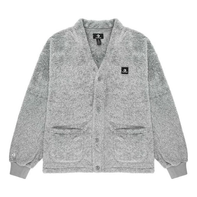 Converse Pile Fur Cardigan 'Grey' 10024057-A04 sold by KicksCrew