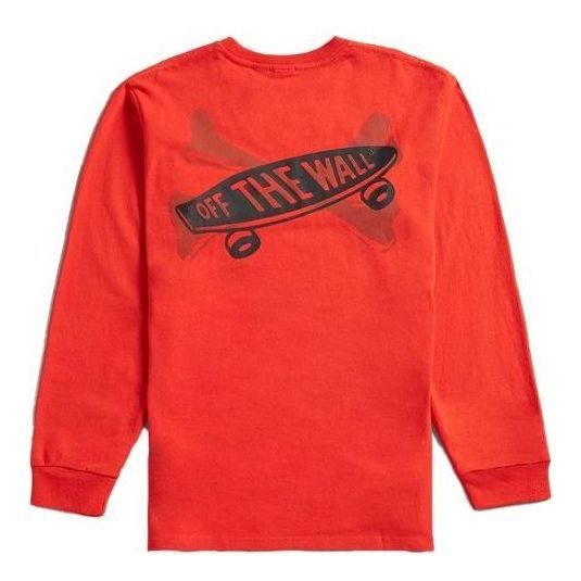 Vans Vault x WTAPS Long Sleeve T-Shirt 'Orange' VN0A4TRCZXT1 sold by KicksCrew