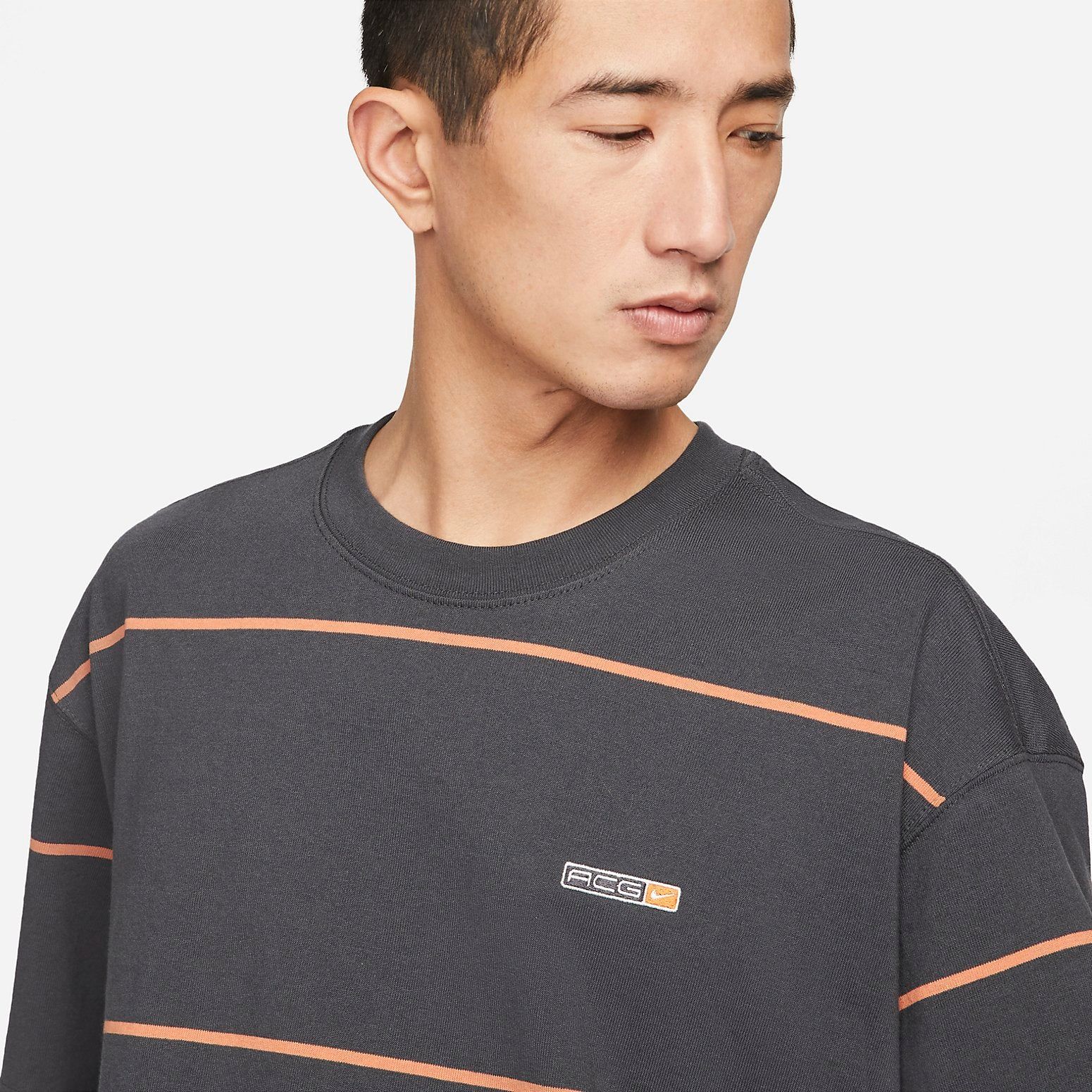 Nike ACG Stripe Tee 'Blue Grey' DQ4956-070 sold by KicksCrew product image thumbnail 3