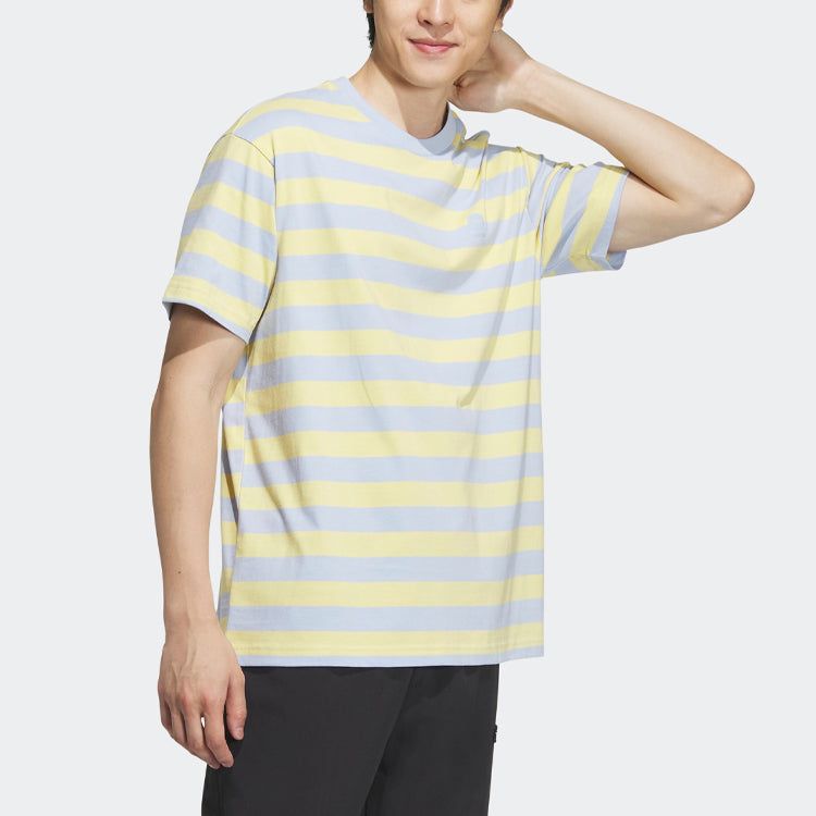Adidas Neo Essentials T-Shirts 'Grey Yellow' IA4977 sold by KicksCrew product image thumbnail 4
