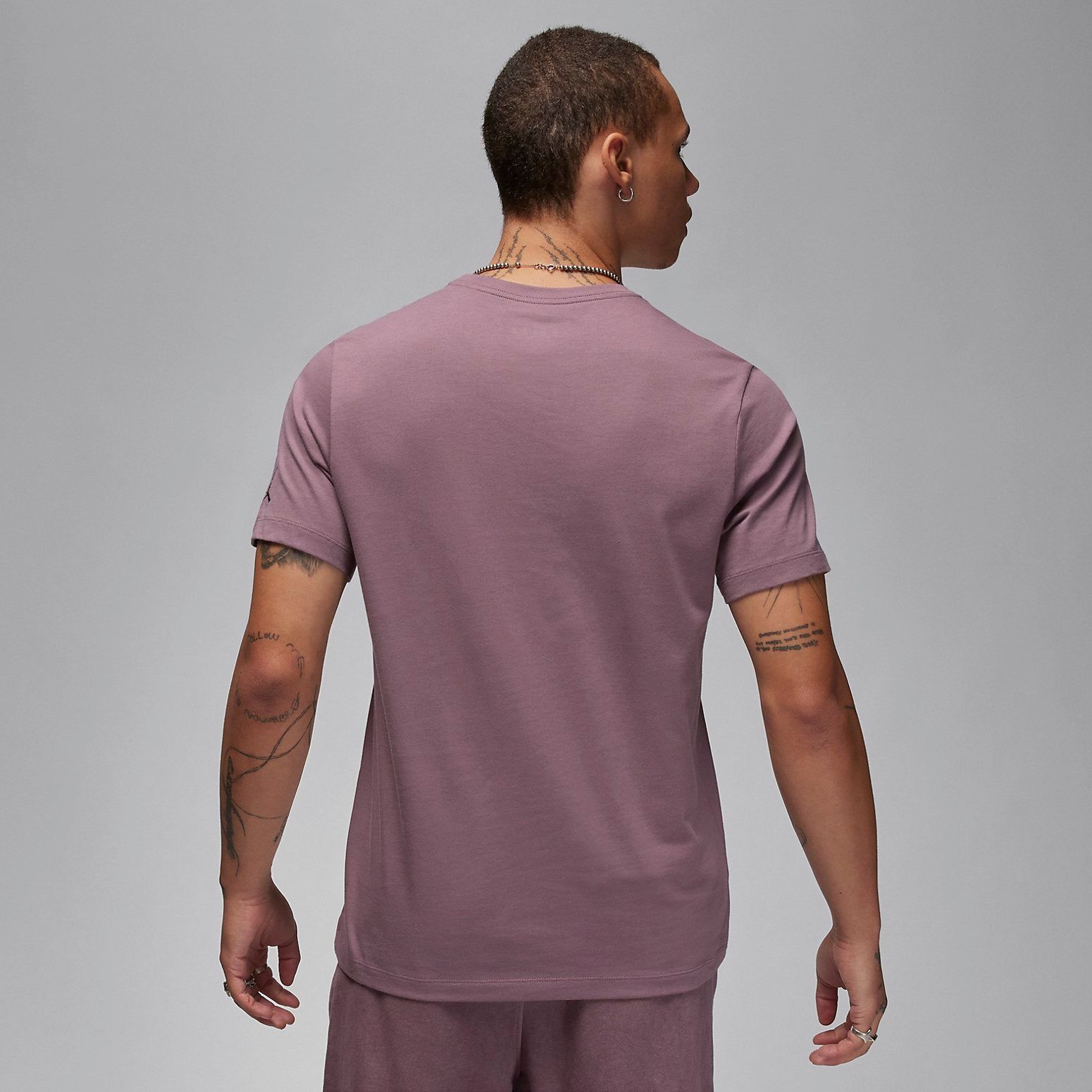 Air Jordan Air Emb Crew Short Sleeve 'Purple' DM3182-508 sold by KicksCrew product image thumbnail 4