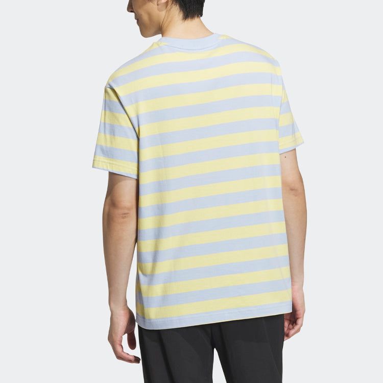 Adidas Neo Essentials T-Shirts 'Grey Yellow' IA4977 sold by KicksCrew product image thumbnail 3