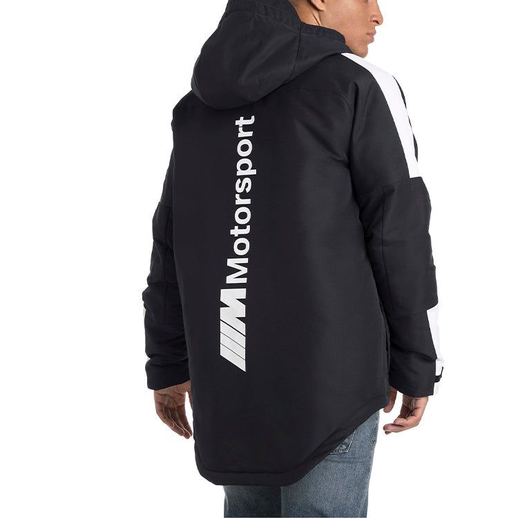Puma BMW Motorsport Zip Hooded Jacket 'Black' 576637-01 sold by KicksCrew product image thumbnail 5