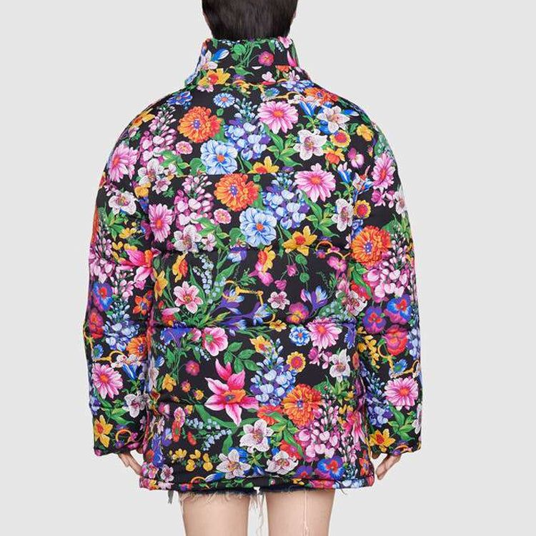 Gucci x The North Face Floral Print Down Jacket 'Purple' 648858-XAABX-1037 sold by KicksCrew product image thumbnail 3