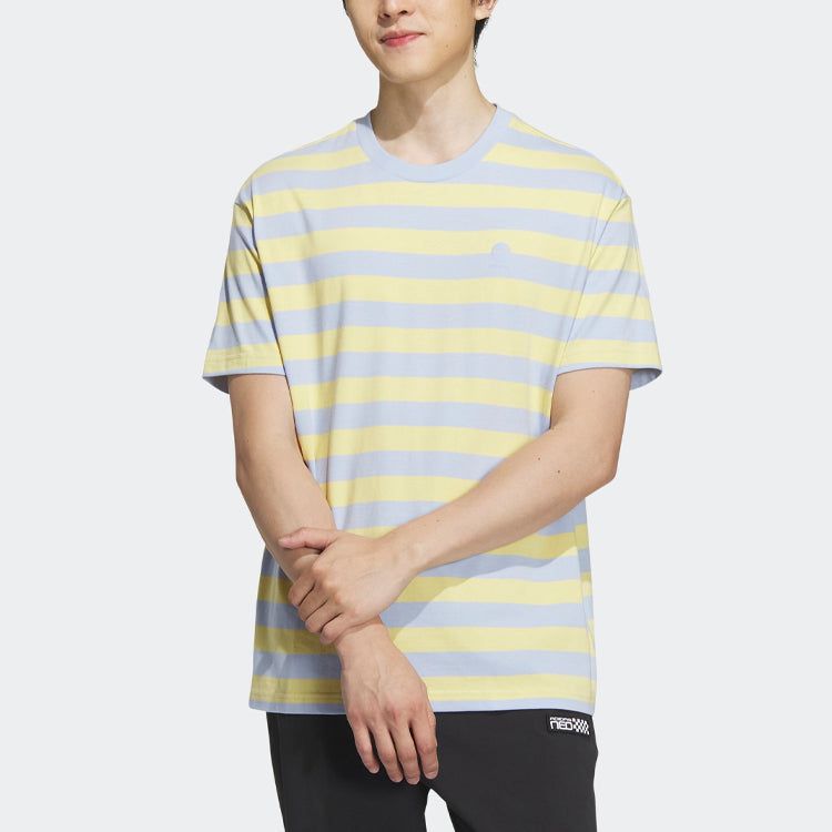 Adidas Neo Essentials T-Shirts 'Grey Yellow' IA4977 sold by KicksCrew product image thumbnail 2