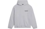 Balenciaga Turn Hoodie Wide Fit 'Heather Grey Black' 674986TLVB41167 sold by KicksCrew