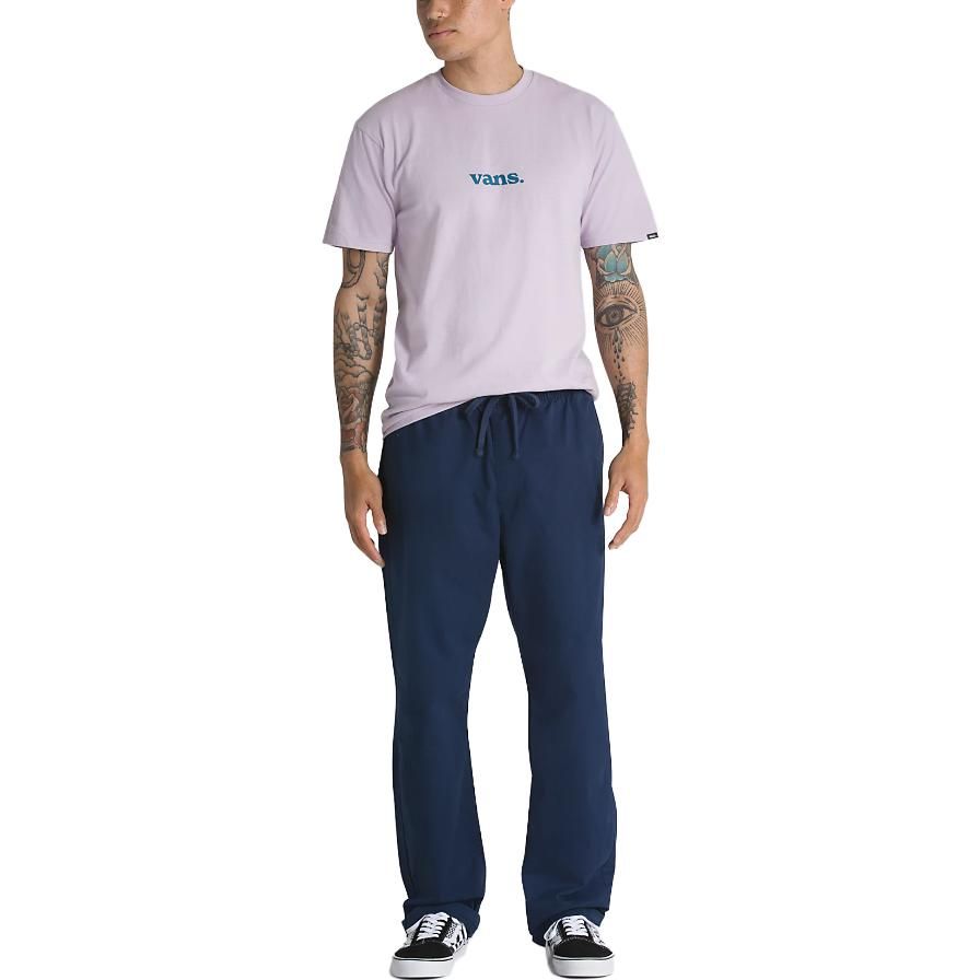 Vans Range Relaxed Elastic Pants 'Navy' VN0A5FJJLKZ sold by KicksCrew product image thumbnail 3