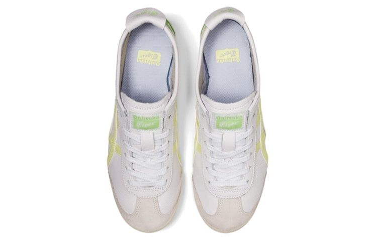 (WMNS) Onitsuka Tiger MEXICO 66 Deluxe Shoes 'White Huddle Yellow' 1182A078-109 sold by KicksCrew product image thumbnail 4