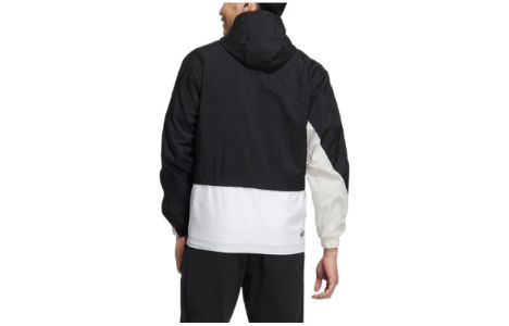Adidas Feel Good Retro Windbreaker Jackets 'Black White' HD4629 sold by KicksCrew
