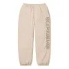 Supreme Spellout Embroidered Track Pants 'Beige Black' SUP-FW23-033 sold by KicksCrew