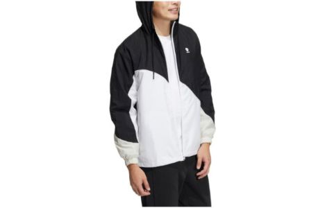 Adidas Feel Good Retro Windbreaker Jackets 'Black White' HD4629 sold by KicksCrew