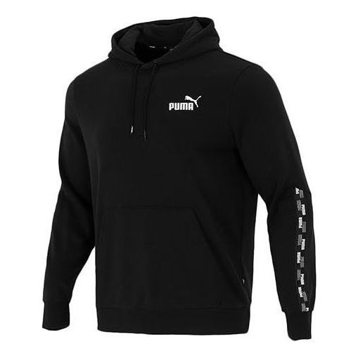 Puma Essentials Tape Sweatshirt 'Black' 846560-01 sold by KicksCrew