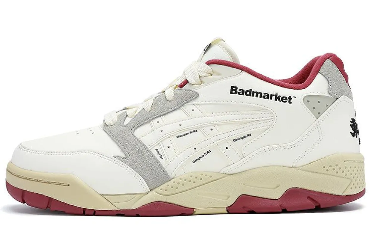 Asics x Badmarket GEL-FUSE 'White Grey Red' 1203A420-101 sold by KicksCrew