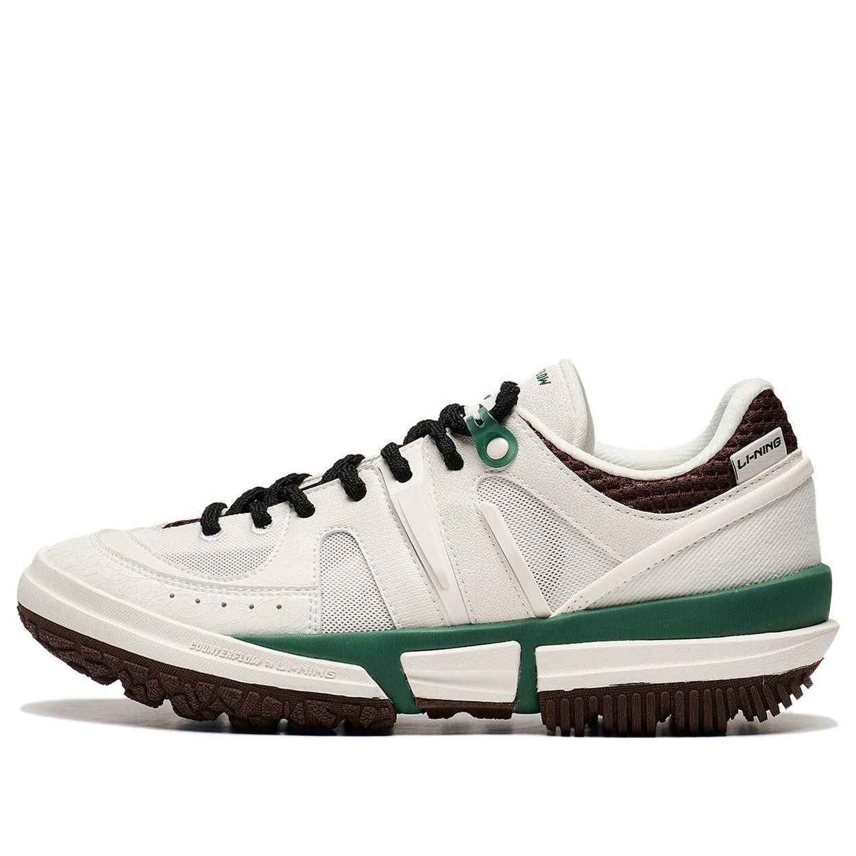 (WMNS) Li-Ning CF Linchuan Lite 'Beige Green Brown' AGLT082-5 sold by KicksCrew