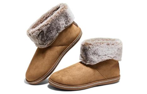 (WMNS) Skechers Cozy Campfire 'Khaki Brown' 167627-CSNT sold by KicksCrew