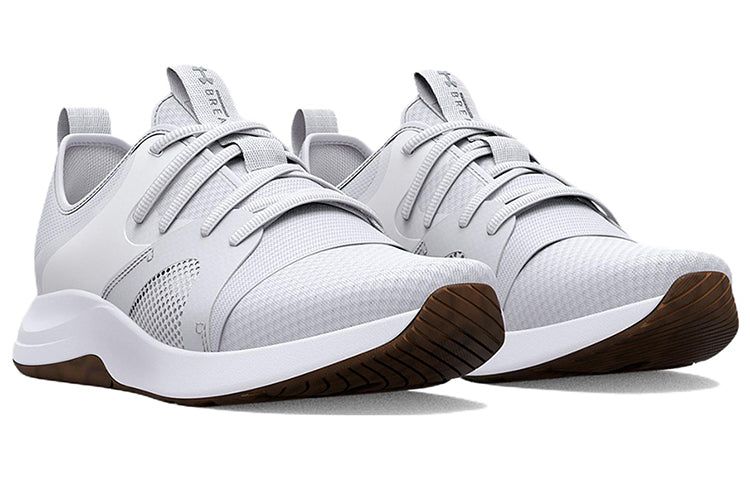(WMNS) Under Armour Charged Breathe Lace TR 'White' 3025058-102 sold by KicksCrew product image thumbnail 3