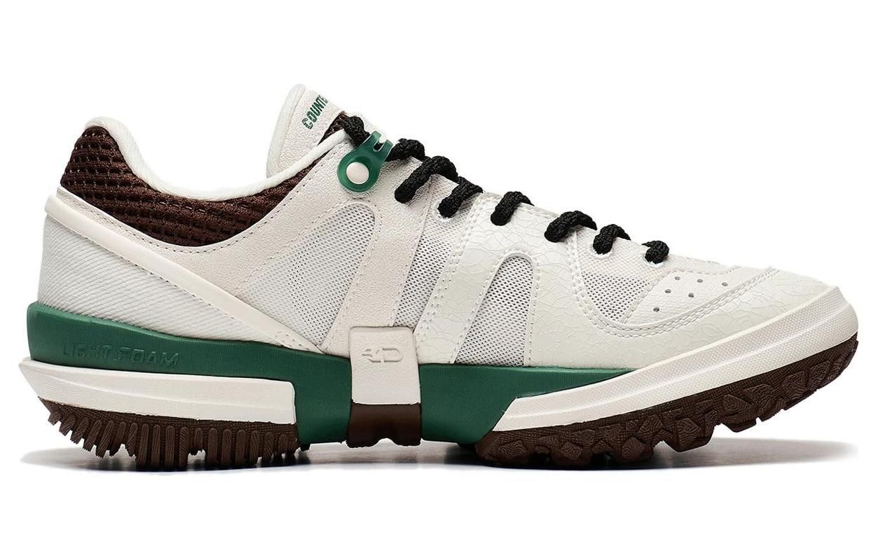 (WMNS) Li-Ning CF Linchuan Lite 'Beige Green Brown' AGLT082-5 sold by KicksCrew product image thumbnail 2